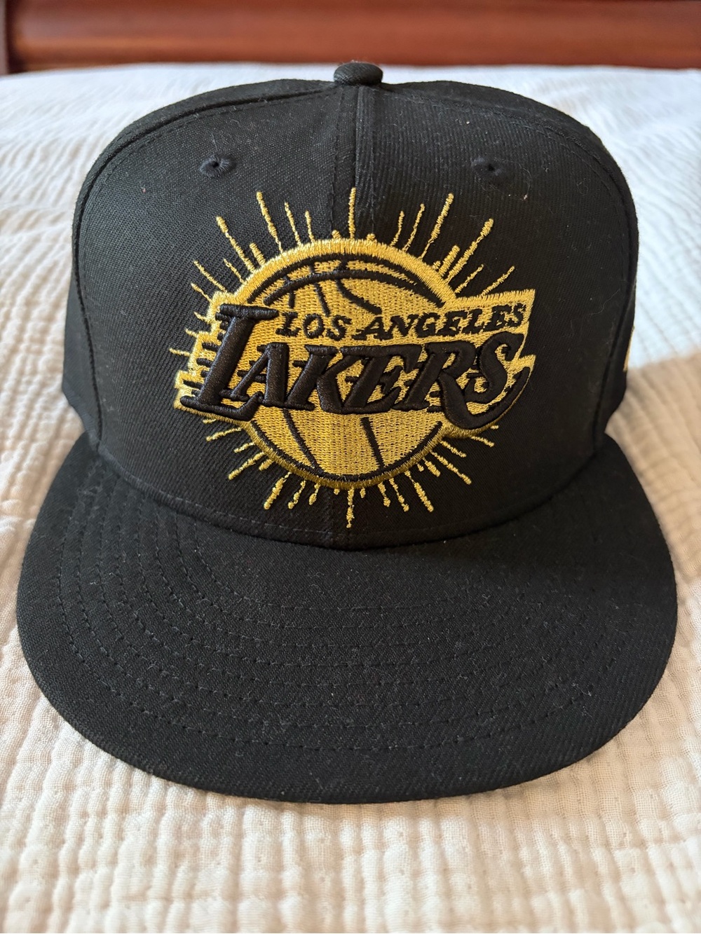 Los Angeles Lakers Black & Gold Hat